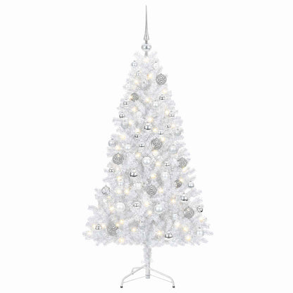 vidaXL Artificial Christmas Tree with Bauble 240 cm 300 LEDs 4