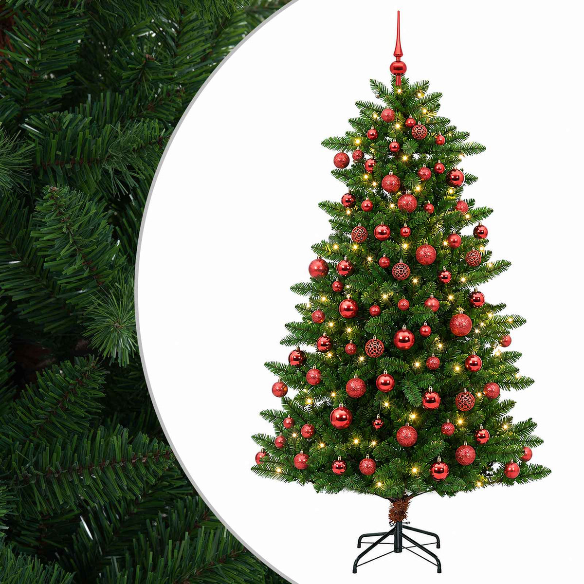 Artificial Christmas Tree Bauble LEDs