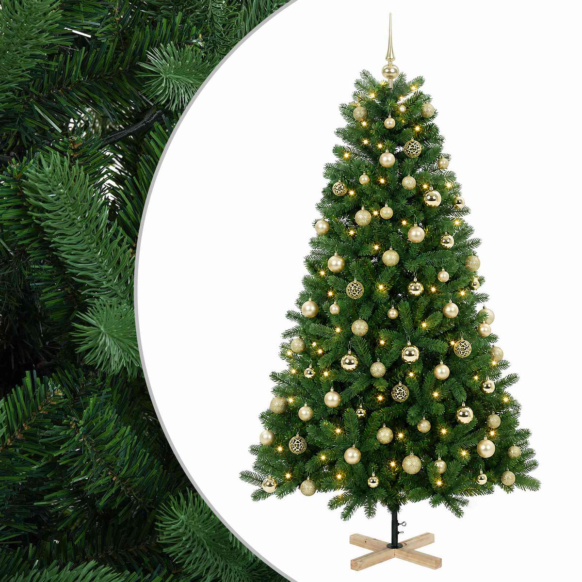 Artificial Christmas Tree Bauble LEDs