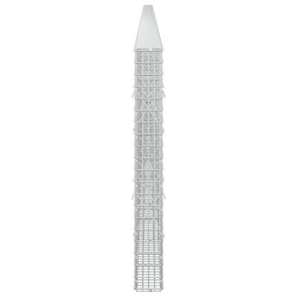 vidaXL Gabion with 3.5 mm Wire and 5x2.5 cm Mesh 1100x10x100 cm 4