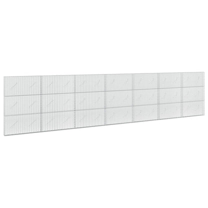 vidaXL Gabion with 3.5 mm Wire and 5x2.5 cm Mesh 700x10x150 cm 2