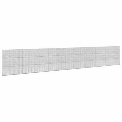 vidaXL Gabion with 3.5 mm Wire and 5x2.5 cm Mesh 950x10x150 cm 2