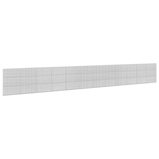 vidaXL Gabion with 3.5 mm Wire and 5x2.5 cm Mesh 1200x10x150 cm 2