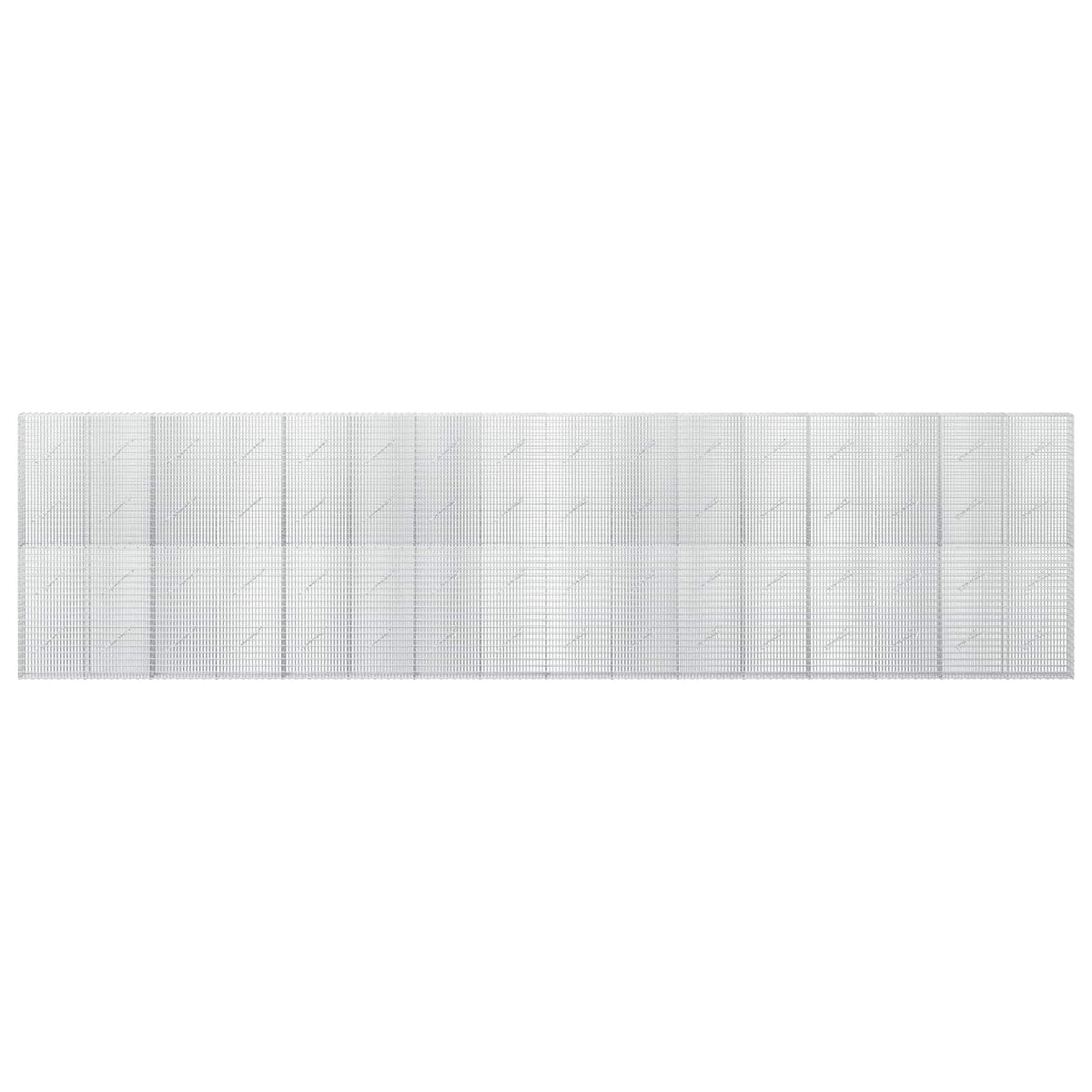vidaXL Gabion with 3.5 mm Wire and 5x2.5 cm Mesh 800x10x200 cm 3