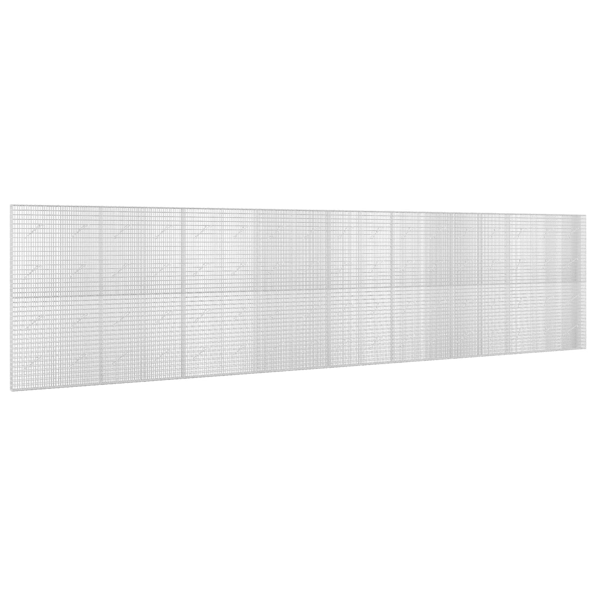 vidaXL Gabion with 3.5 mm Wire and 5x2.5 cm Mesh 850x10x200 cm 2