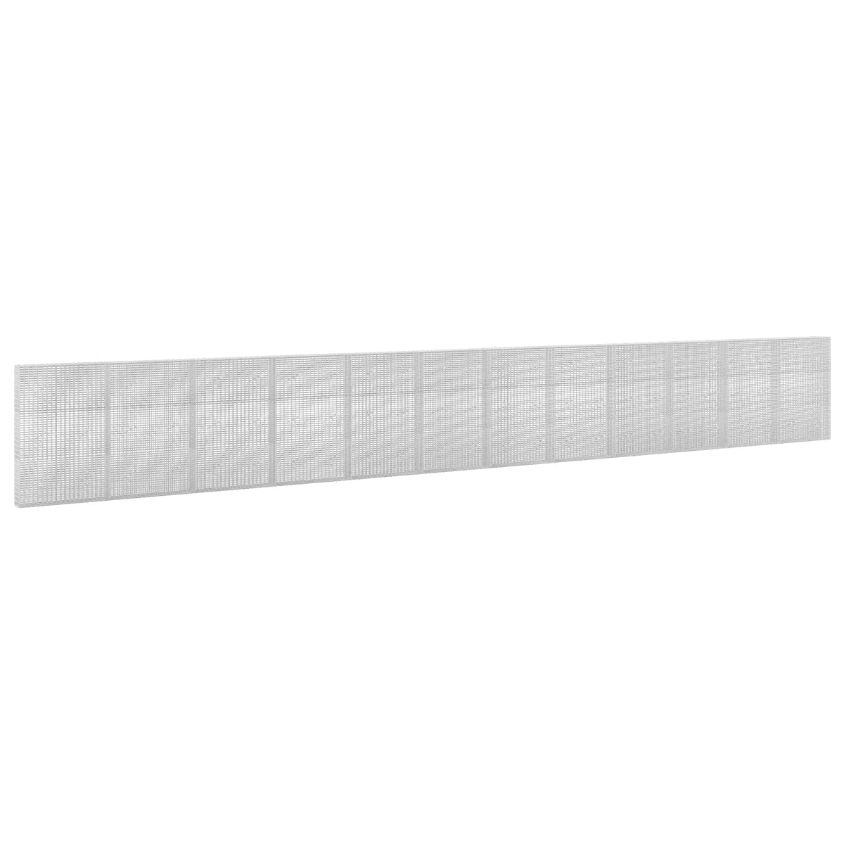 vidaXL Gabion with 3.5 mm Wire and 5x2.5 cm Mesh 1200x20x150 cm 2