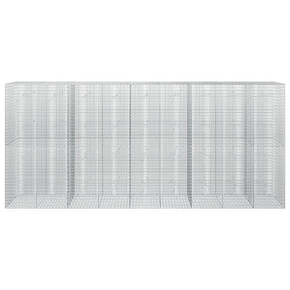 vidaXL Gabion with 3.5 mm Wire and 5x2.5 cm Mesh 450x20x200 cm 3