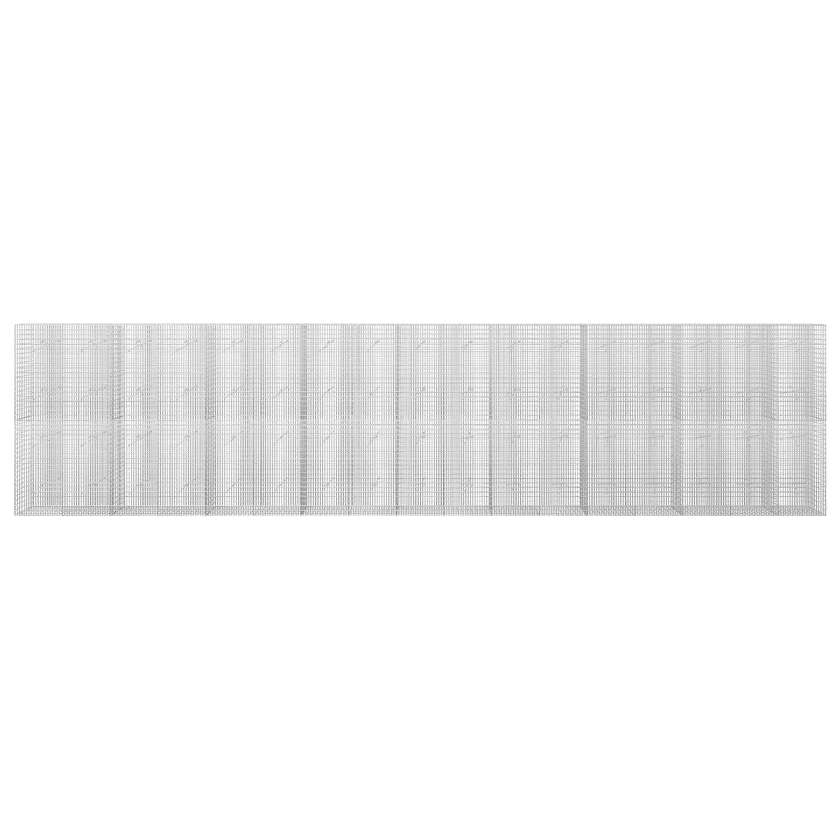 vidaXL Gabion with 3.5 mm Wire and 5x2.5 cm Mesh 850x20x200 cm 3