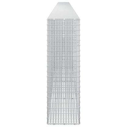 vidaXL Gabion with 3.5 mm Wire and 5x2.5 cm Mesh 800x30x100 cm 4