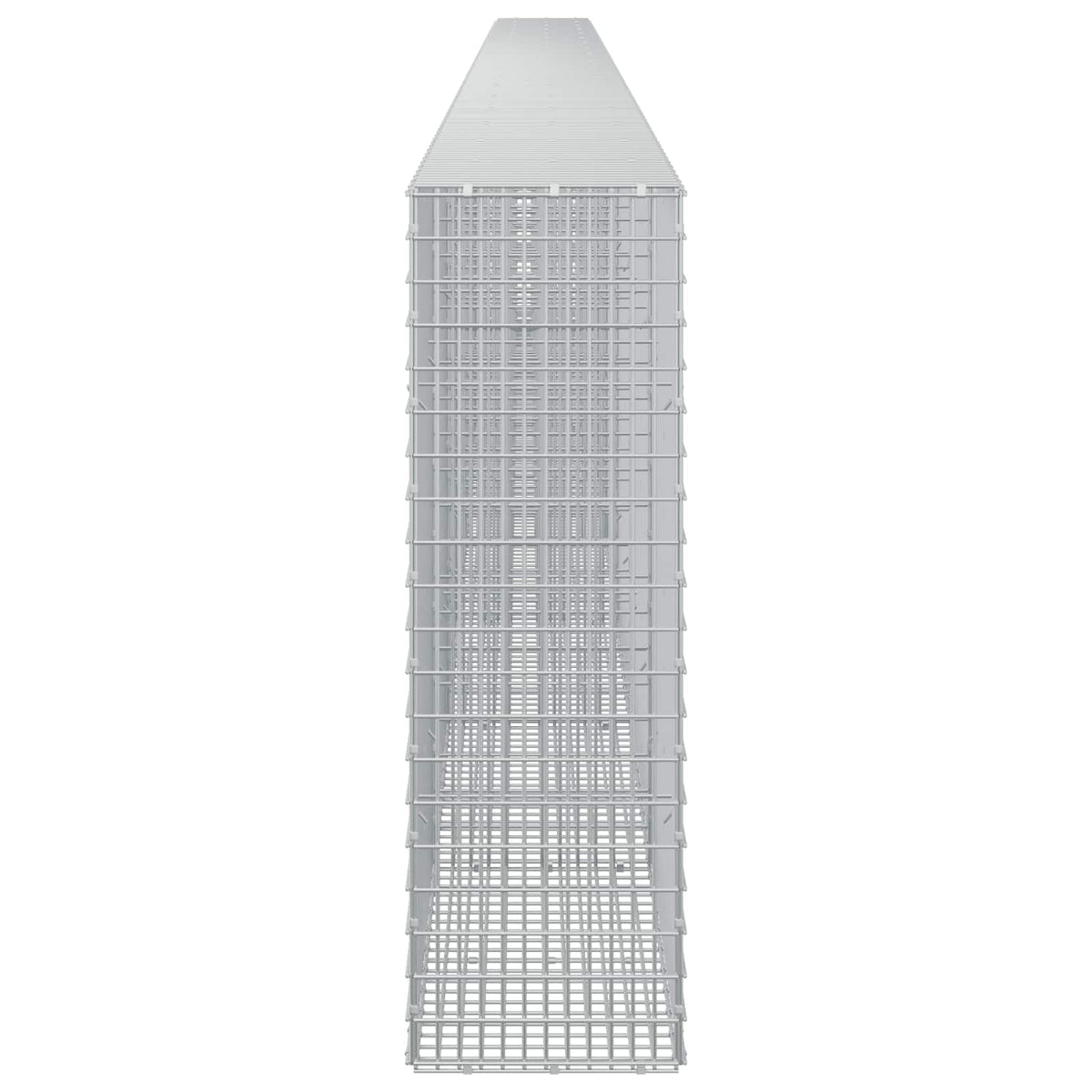 vidaXL Gabion with 3.5 mm Wire and 5x2.5 cm Mesh 900x30x100 cm 4