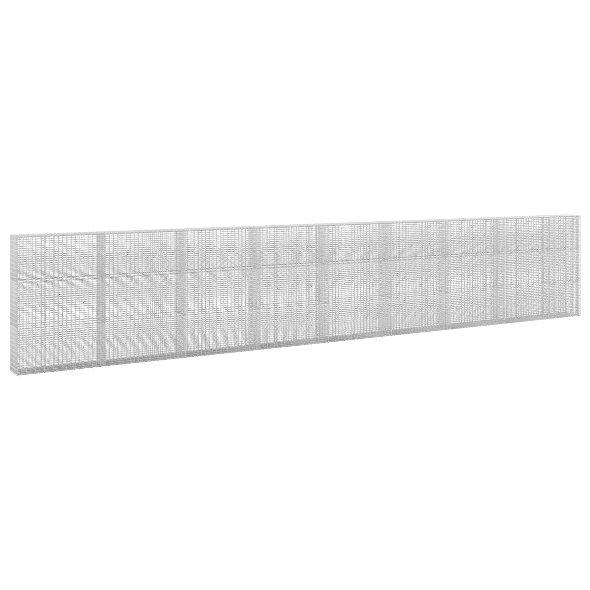 vidaXL Gabion with 3.5 mm Wire and 5x2.5 cm Mesh 850x30x150 cm 2