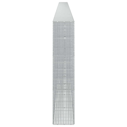 vidaXL Gabion with 3.5 mm Wire and 5x2.5 cm Mesh 1100x30x150 cm 4