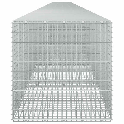 vidaXL Gabion with 3.5 mm Wire and 5x2.5 cm Mesh 1050x50x50 cm 4