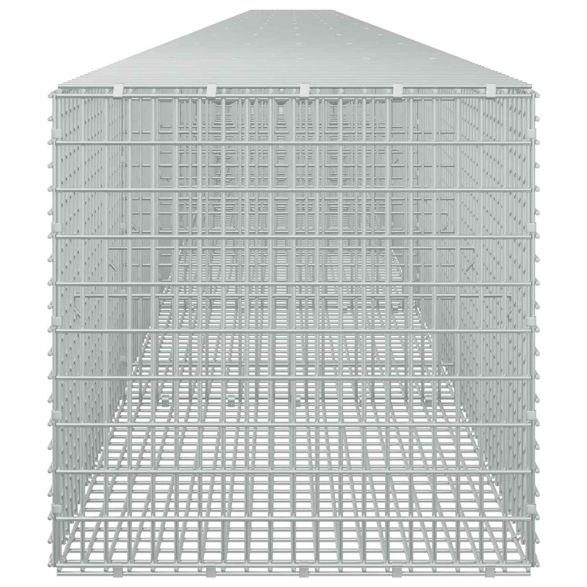 vidaXL Gabion with 3.5 mm Wire and 5x2.5 cm Mesh 1150x50x50 cm 4