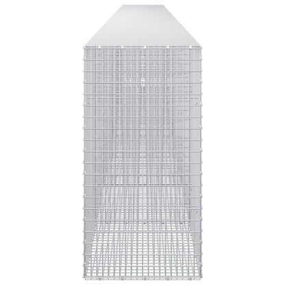 vidaXL Gabion with 3.5 mm Wire and 5x2.5 cm Mesh 800x50x100 cm 4