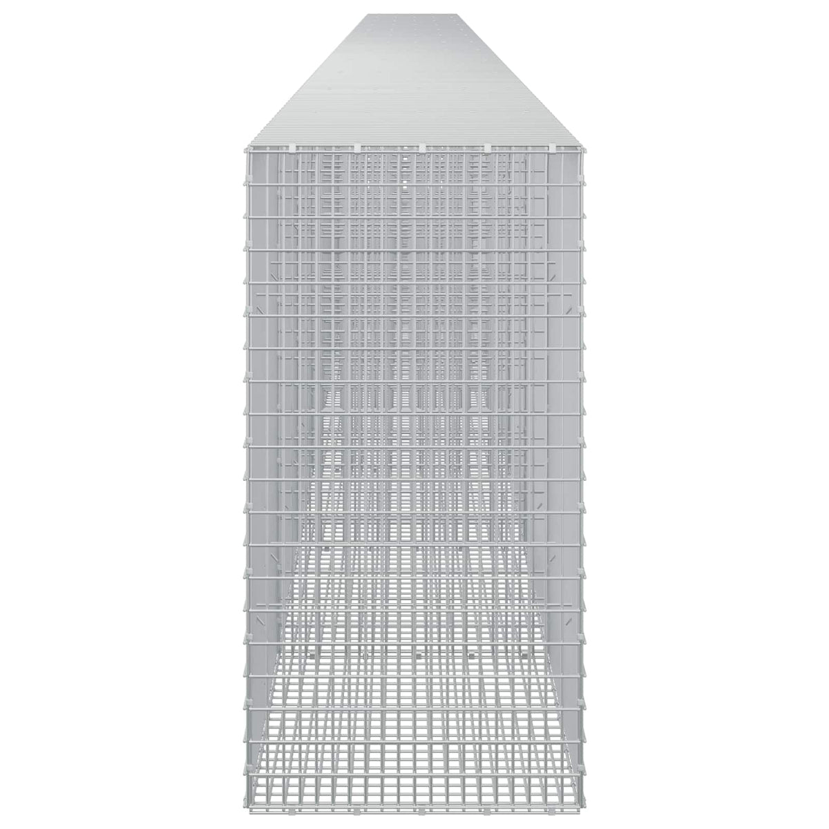 vidaXL Gabion with 3.5 mm Wire and 5x2.5 cm Mesh 1200x50x100 cm 4