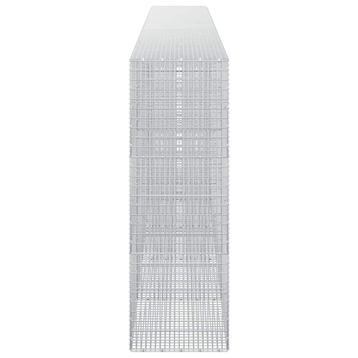 vidaXL Gabion with 3.5 mm Wire and 5x2.5 cm Mesh 550x50x150 cm 4