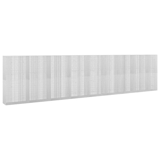 vidaXL Gabion with 3.5 mm Wire and 5x2.5 cm Mesh 850x50x200 cm 2