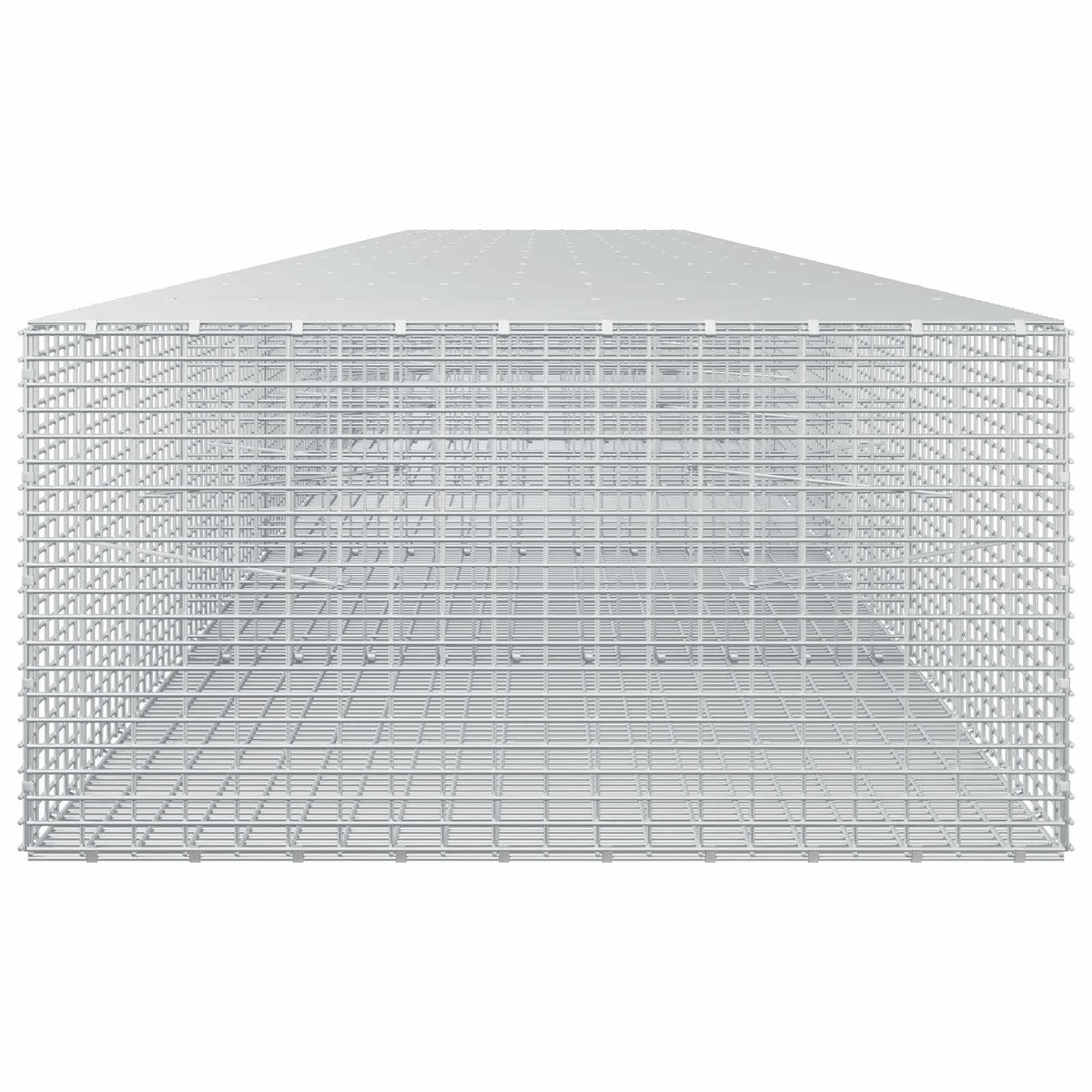 vidaXL Gabion with 3.5 mm Wire and 5x2.5 cm Mesh 650x100x50 cm 4