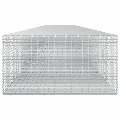 vidaXL Gabion with 3.5 mm Wire and 5x2.5 cm Mesh 650x100x50 cm 4