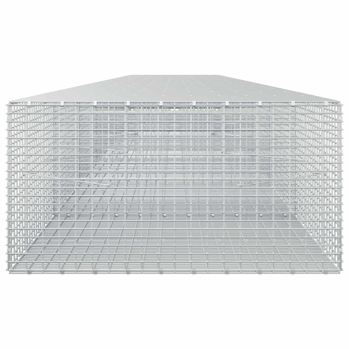 vidaXL Gabion with 3.5 mm Wire and 5x2.5 cm Mesh 750x100x50 cm 4