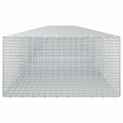 vidaXL Gabion with 3.5 mm Wire and 5x2.5 cm Mesh 800x100x50 cm 4