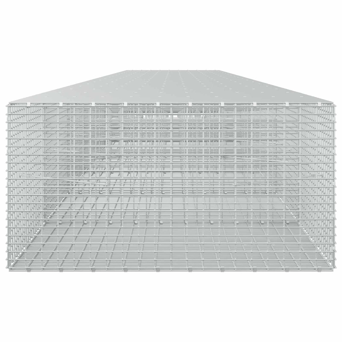 vidaXL Gabion with 3.5 mm Wire and 5x2.5 cm Mesh 900x100x50 cm 4