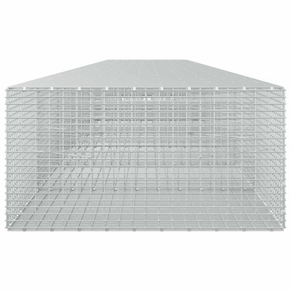vidaXL Gabion with 3.5 mm Wire and 5x2.5 cm Mesh 900x100x50 cm 4