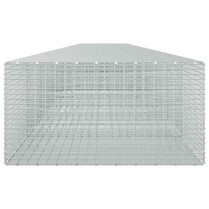 vidaXL Gabion with 3.5 mm Wire and 5x2.5 cm Mesh 1200x100x50 cm 4