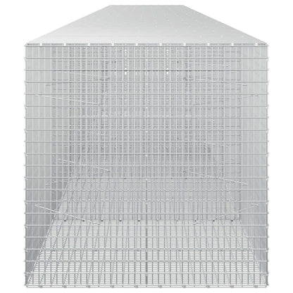 vidaXL Gabion with 3.5 mm Wire and 5x2.5 cm Mesh 800x100x100 cm 4