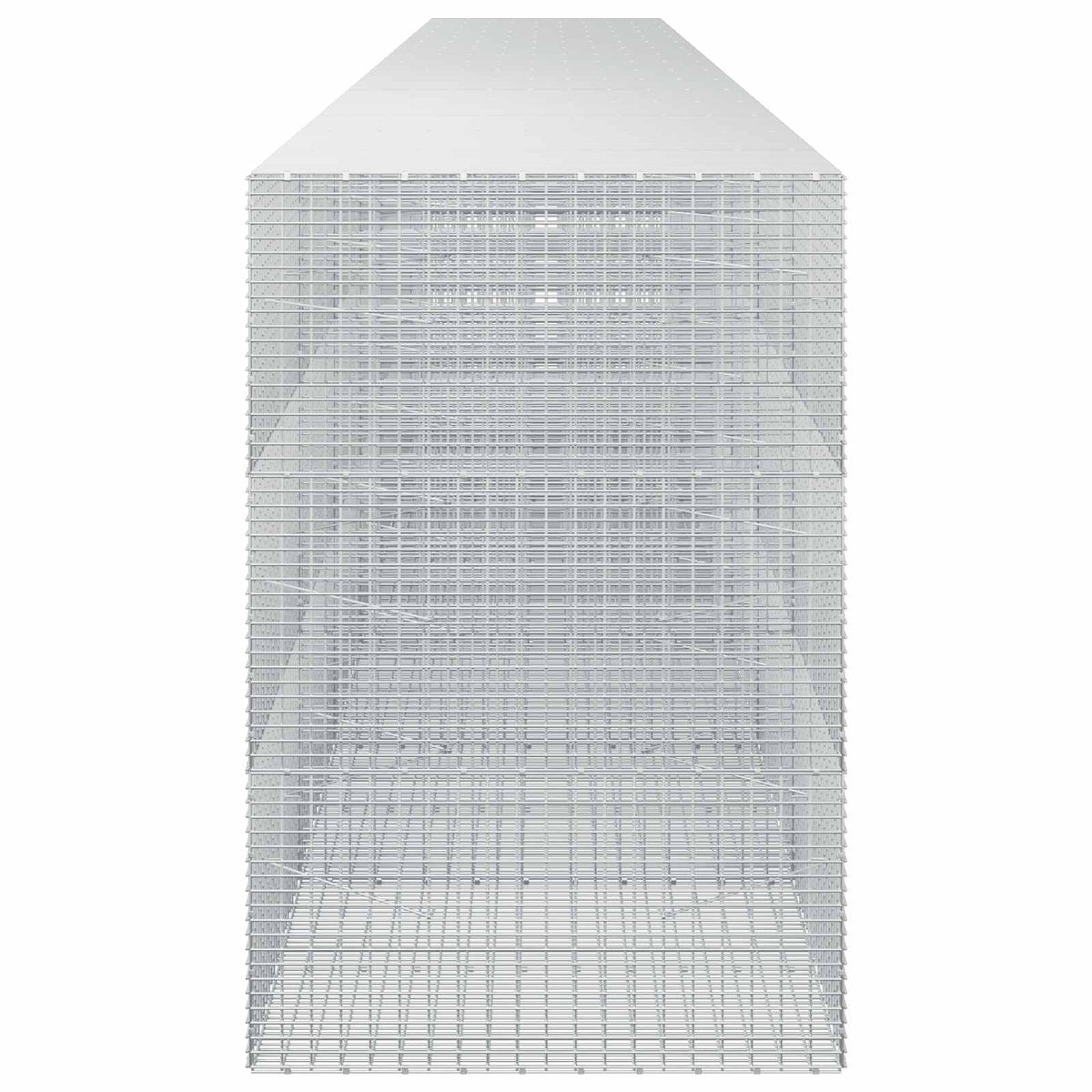 vidaXL Gabion with 3.5 mm Wire and 5x2.5 cm Mesh 800x100x150 cm 4