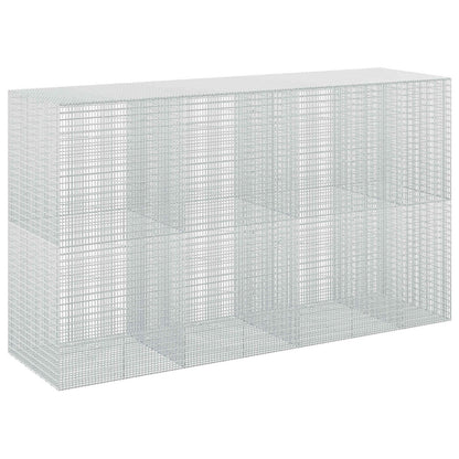 Gabion with 3.5 mm Wire and 5x2.5 cm Mesh 50x100x200 cm Height 200 cm Thickness 100 cm 50–1000 cm 350 cm
