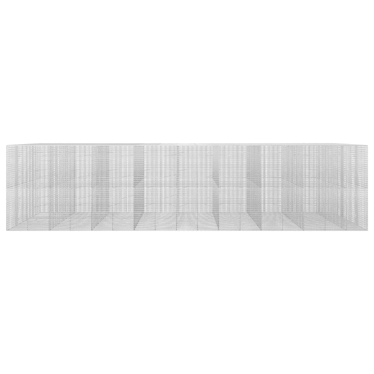 vidaXL Gabion with 3.5 mm Wire and 5x2.5 cm Mesh 850x100x200 cm 3