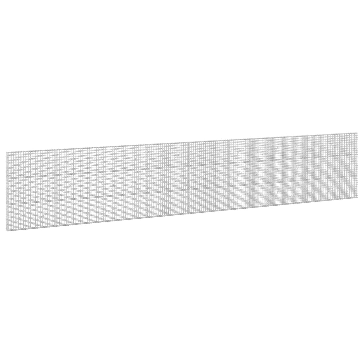 vidaXL Gabion with 3.5 mm Wire and 5x5 cm Mesh 850x10x150 cm 2