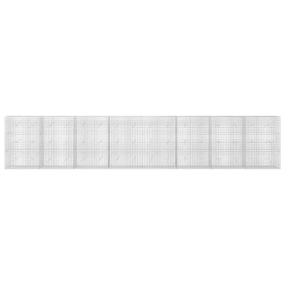 vidaXL Gabion with 3.5 mm Wire and 5x5 cm Mesh 800x20x150 cm 3