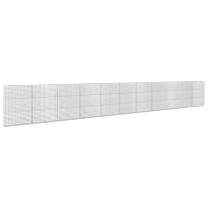 Gabion with 3.5 mm Wire and 5x5 cm Mesh 1050x20x150 cm Height 150 cm Thickness 20 cm 1050–1200 cm 1100 cm