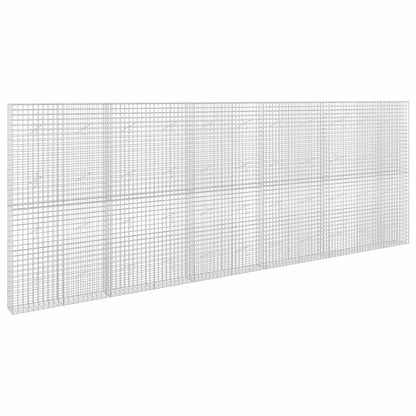 vidaXL Gabion with 3.5 mm Wire and 5x5 cm Mesh 550x20x200 cm 2