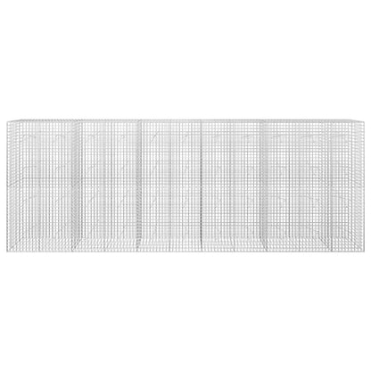 vidaXL Gabion with 3.5 mm Wire and 5x5 cm Mesh 550x20x200 cm 3