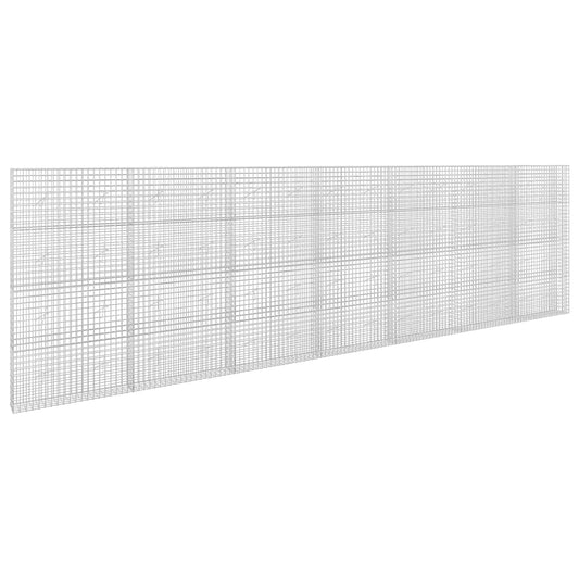 vidaXL Gabion with 3.5 mm Wire and 5x5 cm Mesh 700x20x200 cm 2