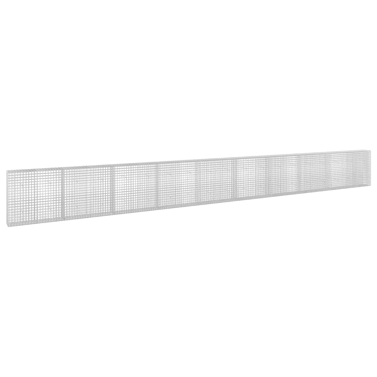 vidaXL Gabion with 3.5 mm Wire and 5x5 cm Mesh 950x30x100 cm 2