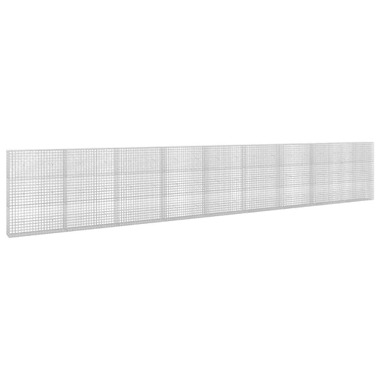 vidaXL Gabion with 3.5 mm Wire and 5x5 cm Mesh 900x30x150 cm 2