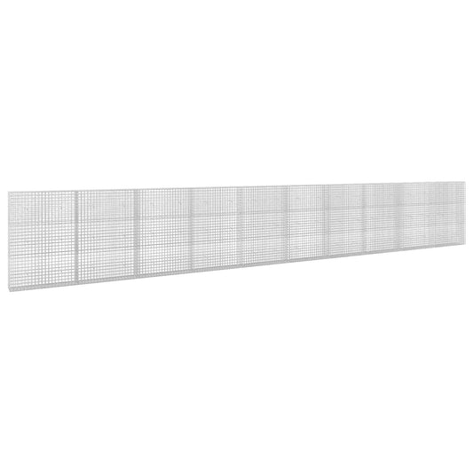 vidaXL Gabion with 3.5 mm Wire and 5x5 cm Mesh 950x30x150 cm 2