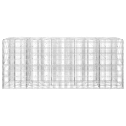 vidaXL Gabion with 3.5 mm Wire and 5x5 cm Mesh 500x30x200 cm 3