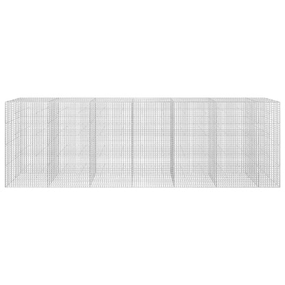 Gabion with 3.5 mm Wire and 5x5 cm Mesh 50x30x200 cm Height 200 cm Thickness 30 cm 50–1000 cm 650 cm