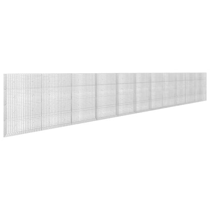 vidaXL Gabion with 3.5 mm Wire and 5x5 cm Mesh 1100x30x200 cm 2