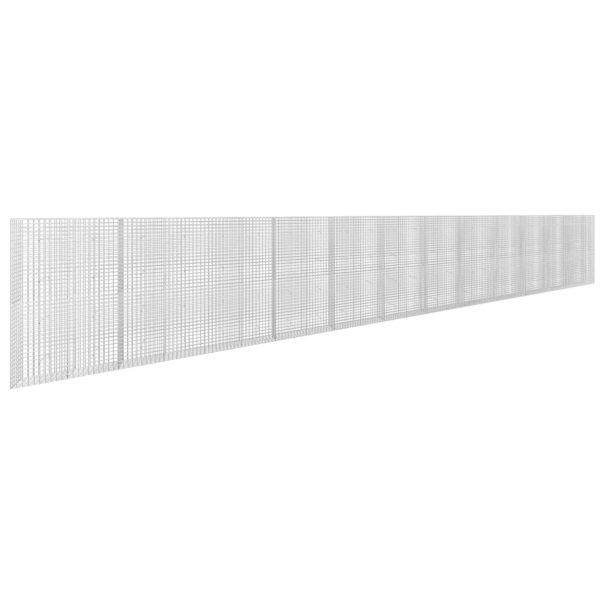 Gabion with 3.5 mm Wire and 5x5 cm Mesh 1050x30x200 cm Height 200 cm Thickness 30 cm 1050–1200 cm 1200 cm