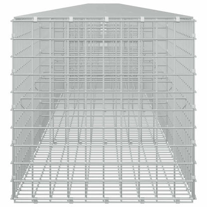 vidaXL Gabion with 3.5 mm Wire and 5x5 cm Mesh 1150x50x50 cm 4