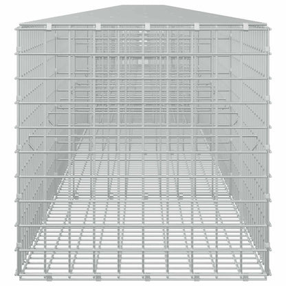 vidaXL Gabion with 3.5 mm Wire and 5x5 cm Mesh 1200x50x50 cm 4
