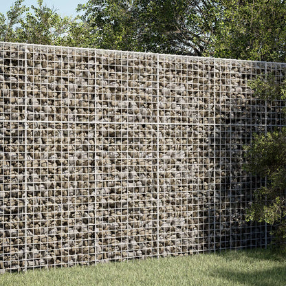 vidaXL Gabion with 3.5 mm Wire and 5x5 cm Mesh 50x50x150 cm