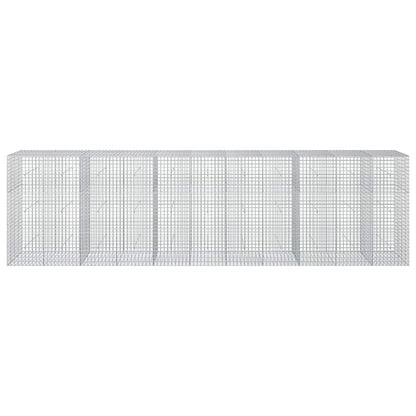 Gabion with 3.5 mm Wire and 5x5 cm Mesh 50x50x150 cm Height 150 cm Thickness 50 cm 50–1000 cm 550 cm